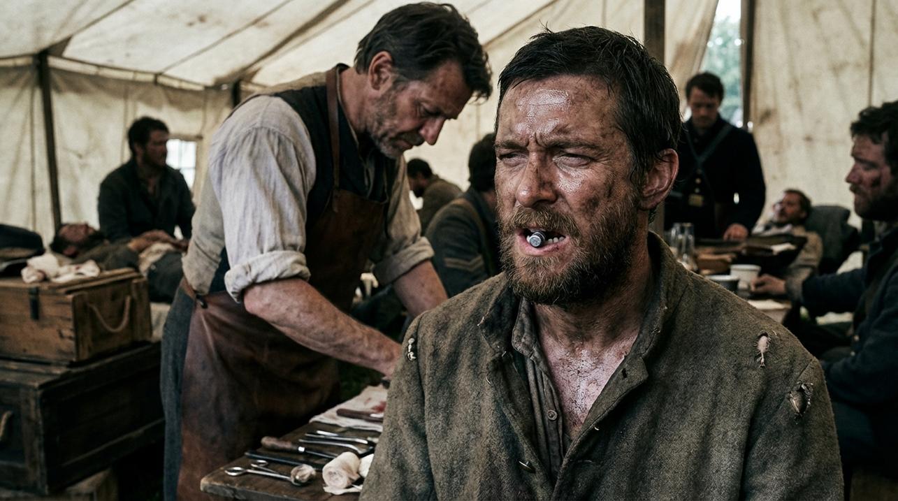 image about idiom to bite the bullet