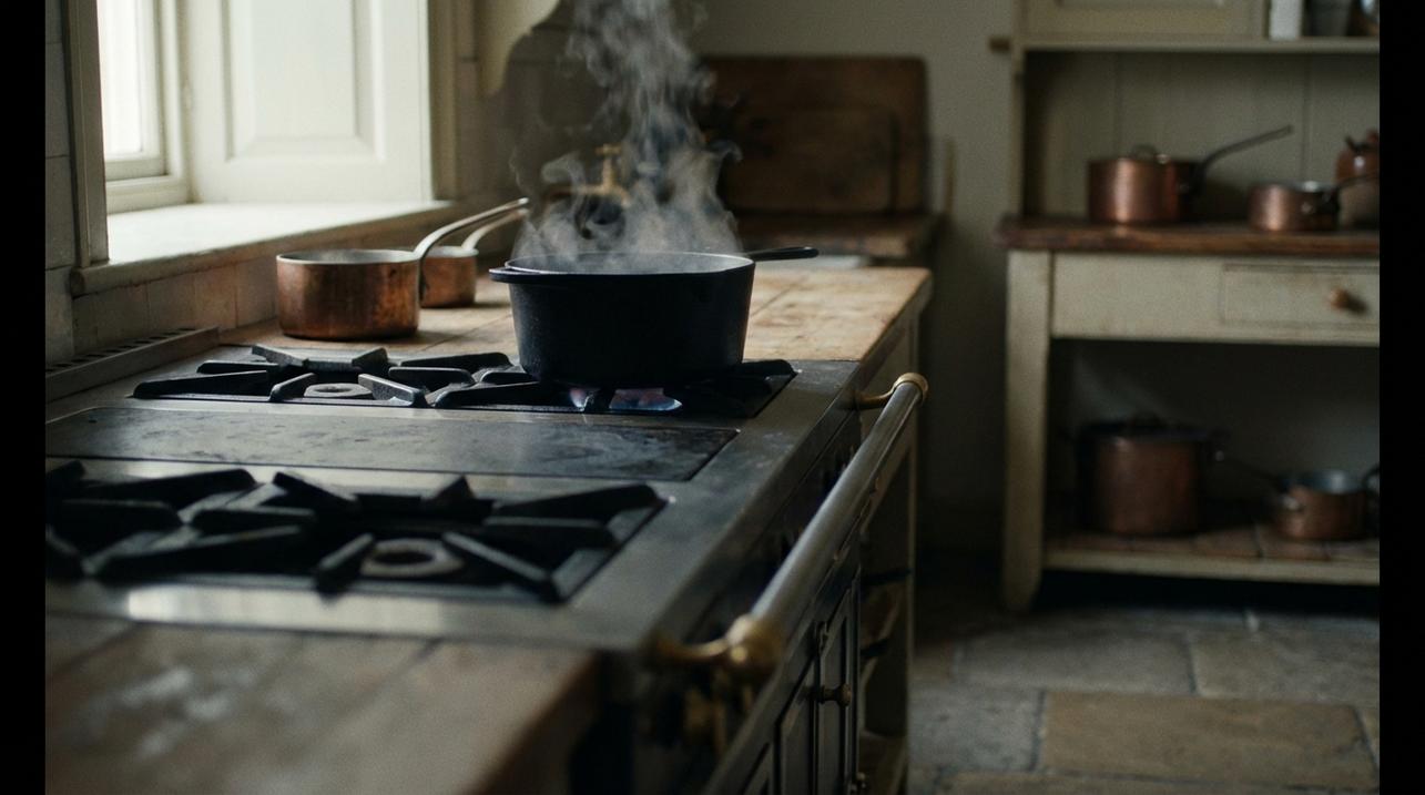 image about idiom back burner