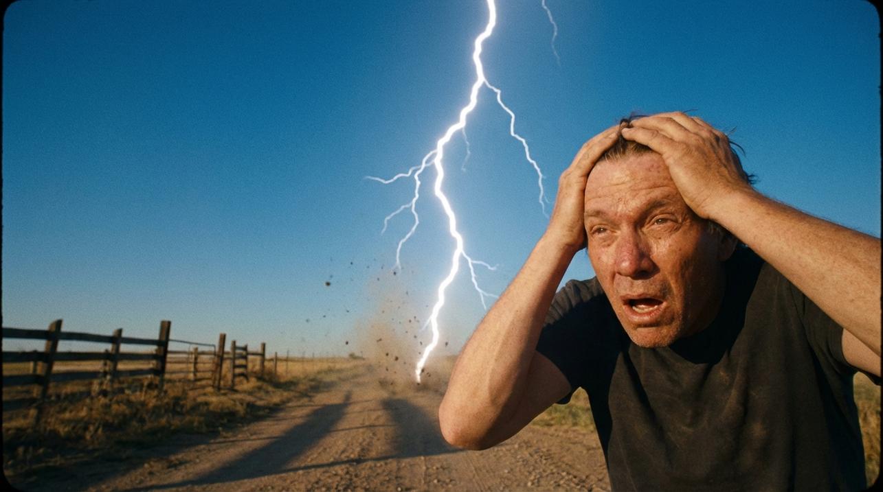 image about idiom like a bolt from the blue