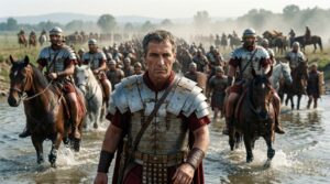 image about idiom to cross the Rubicon