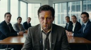 image about idiom to have egg on ones face