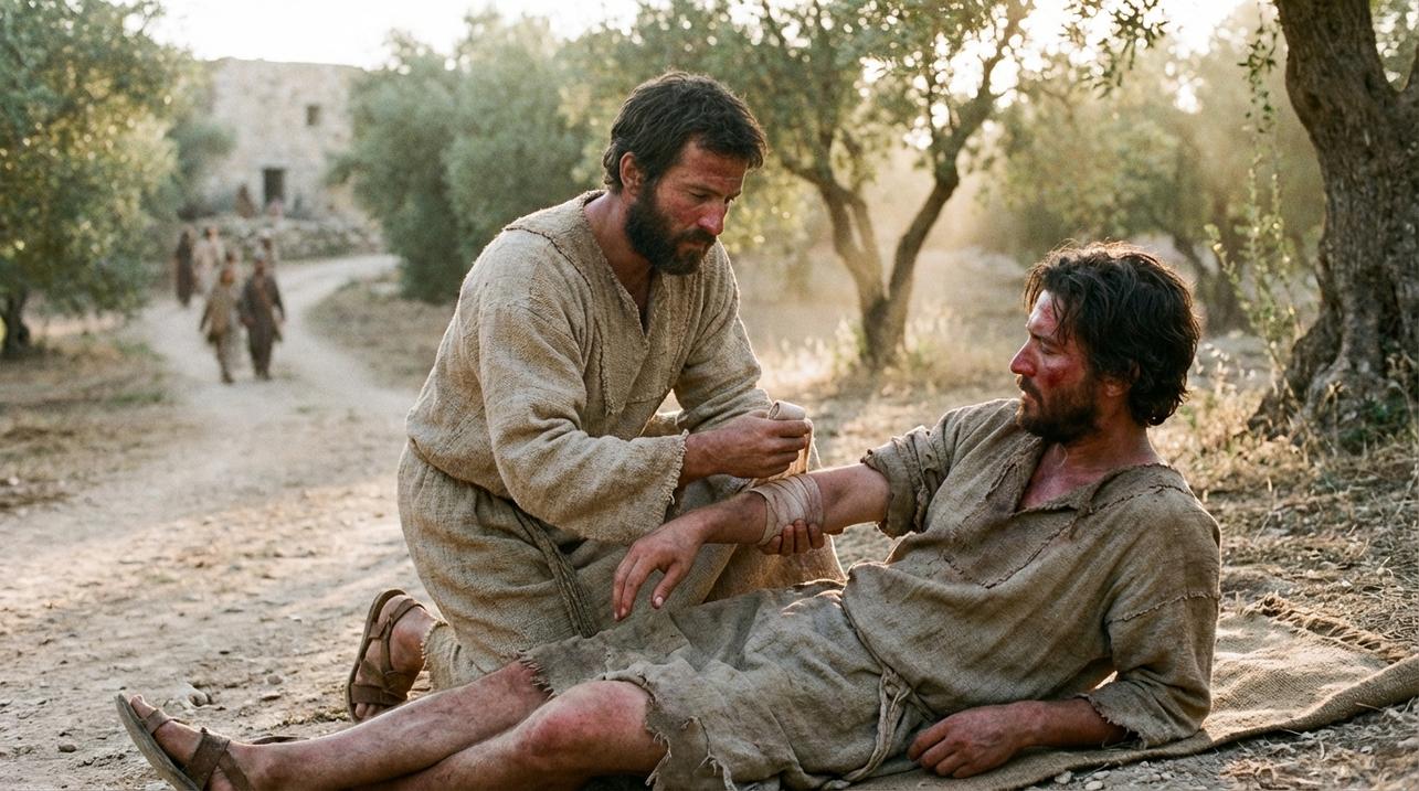 image about idiom a good Samaritan
