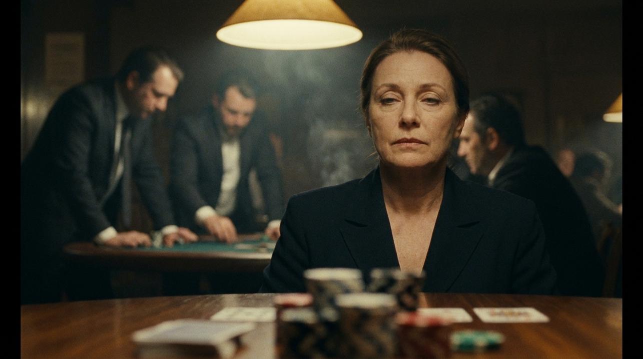 image about idiom poker-faced