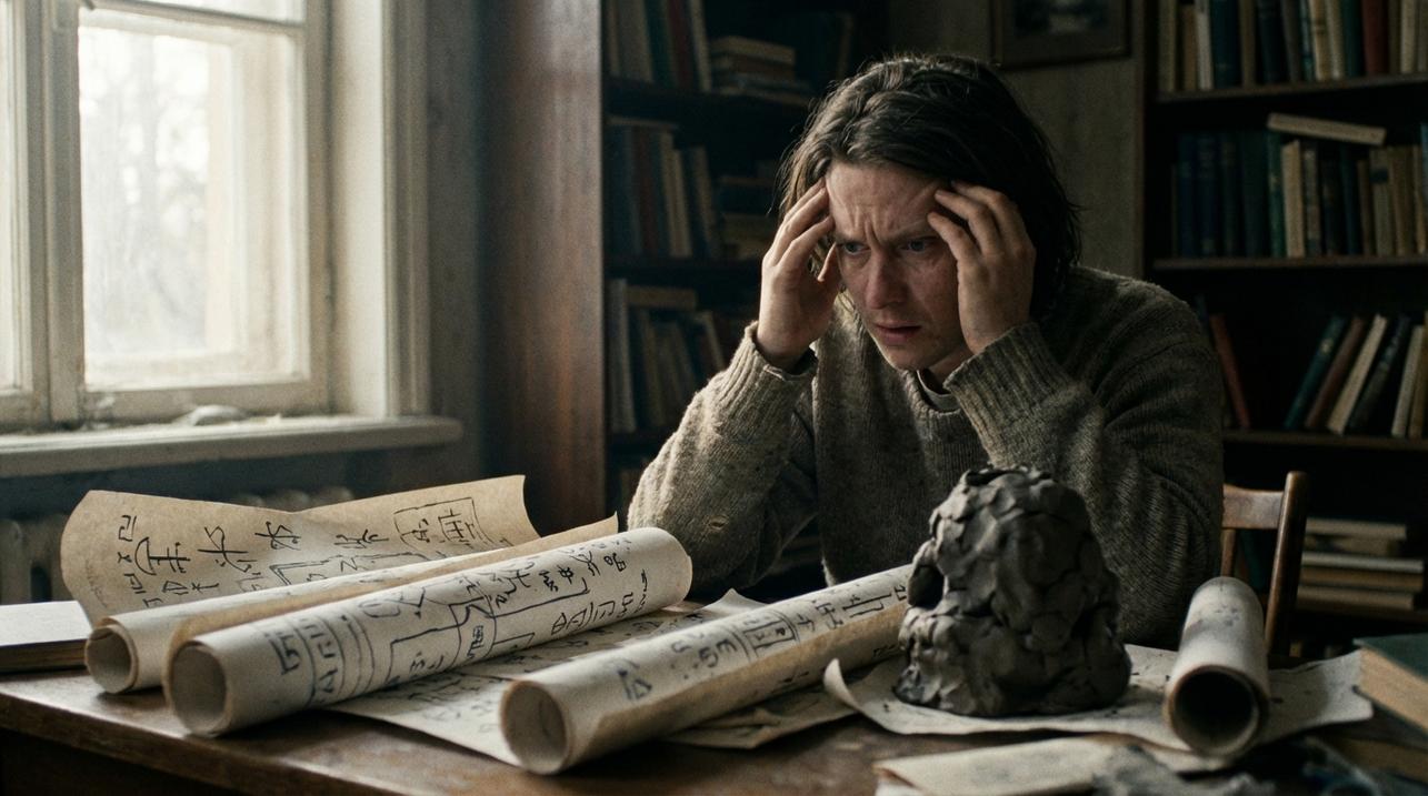 image about idiom to make head or tail of it