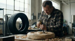 image about idiom to re-invent the wheel